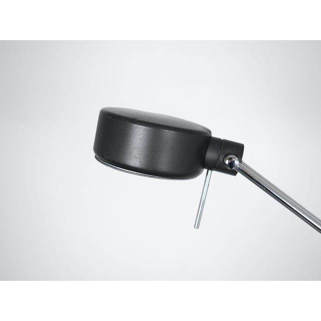 Chrome-Plated Adjustable Articulated Arm Floor Lamp from Sölken Leuchten, Germany, 1970s For Sale - Image 14 of 18