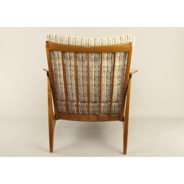 Beige Mid-Century Scandinavian Style Oak Lounge Chairs, Germany, 1960s For Sale - Image 8 of 18