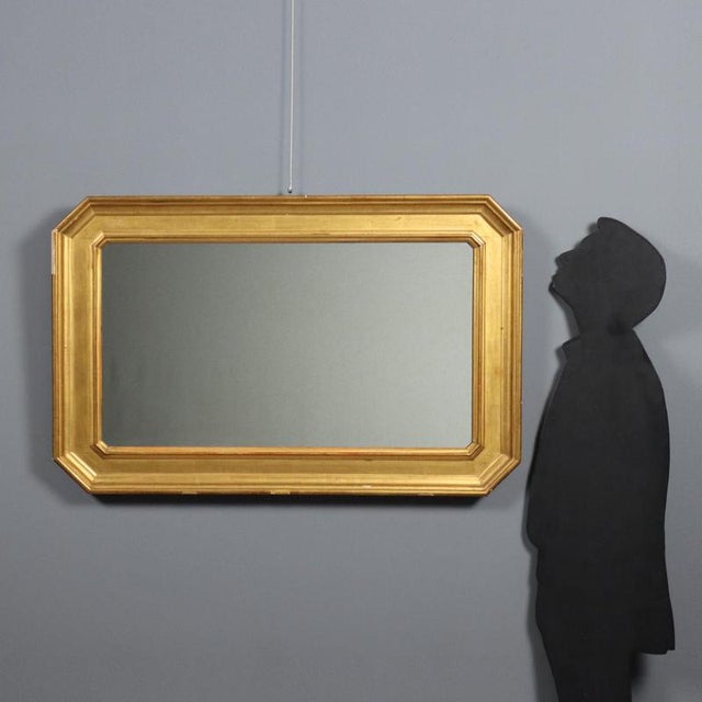 Tray frame from the Umbertine period carved in fir and gilded with gouache. This piece is attributed to the mentioned...