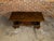 French 1800s Walnut Desk with Three Drawers, Carved Floral Motifs and Patina For Sale In Atlanta - Image 6 of 12