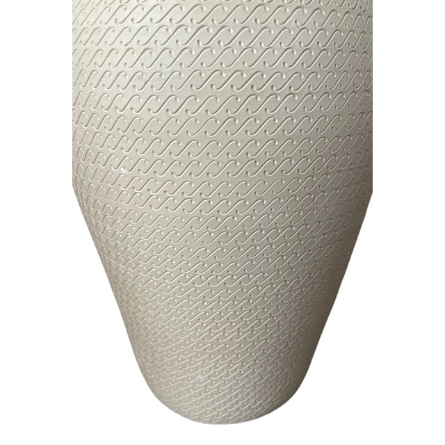 1980s Danish S+Mind Beige Plaster Table Lamps - a Pair For Sale In Los Angeles - Image 6 of 11