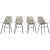 Mid-Century Fiberglass Dining Chairs, Czechoslovakia, 1960s, Set of 4 For Sale - Image 8 of 8