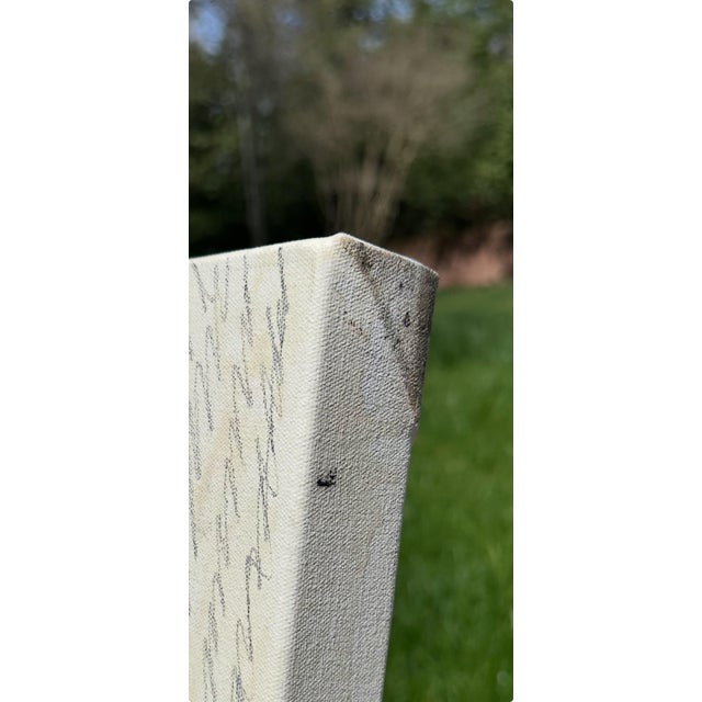 William McClure - Large Mixed Media Abstract on Canvas For Sale - Image 11 of 12