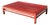 Large Antique Chinese Red Painted Coffee Table, 1800 For Sale