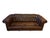 Brown Vintage Brown Leather Chesterfield Sofa For Sale - Image 8 of 9