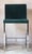 Pair of Ligne Roset Sala "Bar Stool Low" (counter height) stools. Soft microfiber upholstery in versatile jewel tone green...