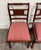 Traditional Vintage Willett Furniture Regency Style Barley Twist Top Mahogany Dining Chairs For Sale - Image 3 of 12