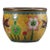 Vintage Cloisonné Enamel Bowl With Lotus and Duck Motif For Sale