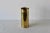 Mid-Century Modern Vintage American Hammered Brass Cylindrical Planter Mid Century For Sale - Image 3 of 7