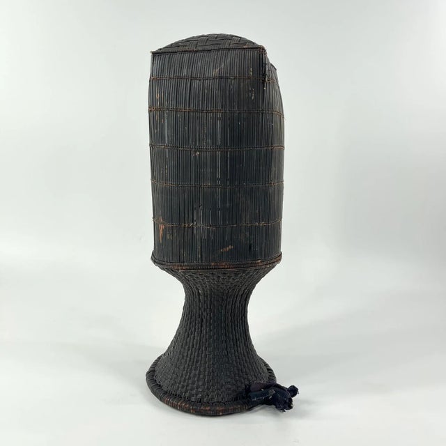 Early 20th Century Old Kuba Basket MATTER COLLECTION For Sale - Image 4 of 9