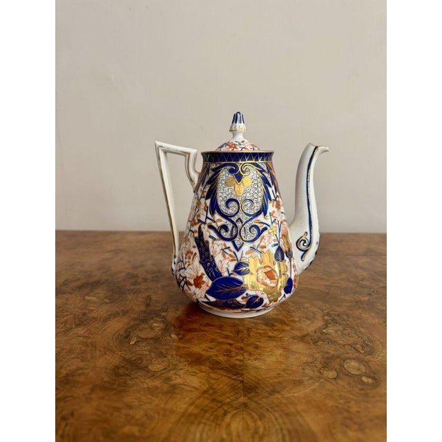 19th Century Porcelain Coffee Set, 1860, Set of 6 For Sale - Image 6 of 9