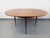 Vintage Scandinavian Style Round Teak Dining Table with Extension, 1960s For Sale - Image 18 of 18
