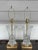 Pair of Mid 20th Century French Crystal Lamps With Gold Leaf For Sale In Atlanta - Image 6 of 6