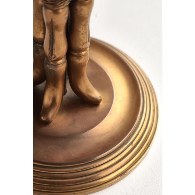 Vintage Scandinavian Table Lamp in Faux Bamboo with Rattan Shade, 1960s For Sale - Image 10 of 15