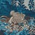 Schumacher SAMPLE - Schumacher X Johnson Hartig La Forêt 3 Panel Set In Antique Blue Forest For Sale - Image 4 of 6
