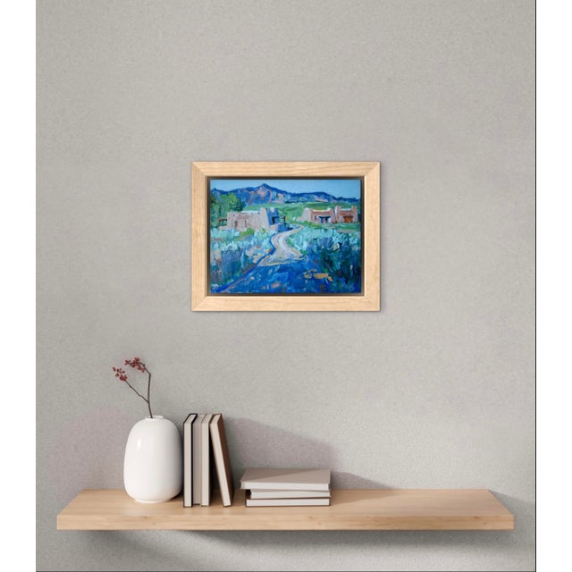 Quiet Places & Journeys — Southwestern Impressionist Landscape (Original Oil Painting) For Sale - Image 9 of 11
