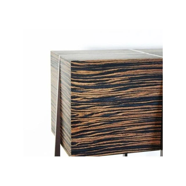 Contemporary Amazone Console Table by Plumbum For Sale - Image 3 of 9
