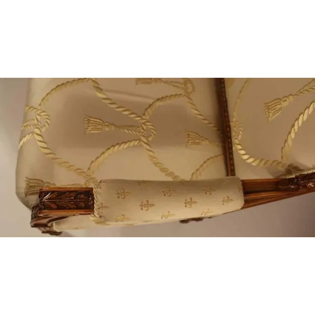French Louis XVI Style Sofa , France 19th Century For Sale - Image 3 of 5