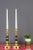French Empire Style Gilt Bronze and Patinated Brass Candlesticks, Set of 2 For Sale - Image 6 of 18