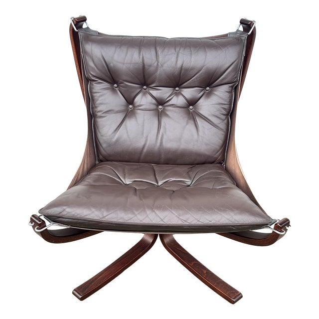 Vintage Falcon Chair by Sigurd Ressell for Vatne Møbler, 1970s For Sale