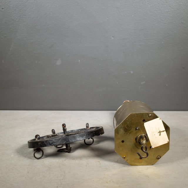 Mid 19th Century Mid 19th C. Brass Fireplace Roasting Bottle Jack For Sale - Image 5 of 7
