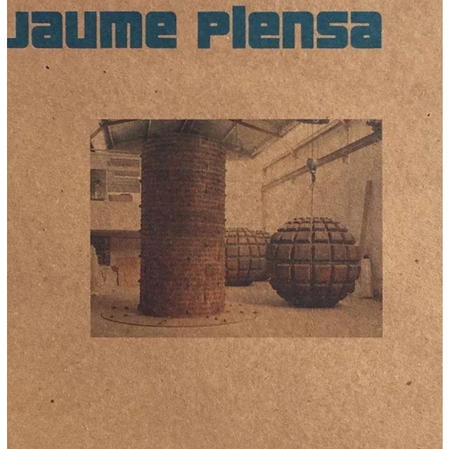 Jaume PLENSA (after) GALERIE DE FRANCE 1990 poster on kraft paper unsigned and not numbered 18.5 x 13.0 in in mint...