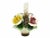 Stunning handmade Italian Nuona Capodimonte porcelain flower basket centerpiece. It is a great piece for any home setting...