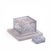Glass René Lalique 1912 Biches Inkwell on Undertray For Sale - Image 7 of 10