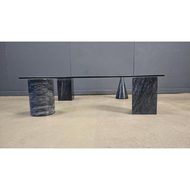 Vintage Italian Marble Coffee Table, 1970s For Sale - Image 12 of 16