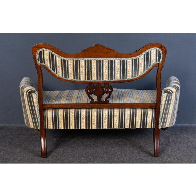 Art Nouveau Sofa, Early 20th Century For Sale - Image 15 of 16