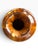 Ceramic Vintage Italian Drip-Glaze Ceramic Vase | Brown, Olive & Gold For Sale - Image 7 of 8