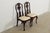 Stickley Queen Anne Carved Solid Mahogany Side Chairs or Dining Chairs, Pair For Sale - Image 13 of 13