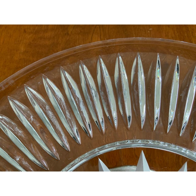 Elevate your entertainment space with this gorgeous crystal cake plate with a silver base. Use for pies cakes, cookies,...