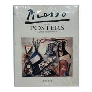 1992 Pablo Picasso 'Picasso in his Posters - Image and Work, Volume IV' Cubism Neutral Book