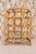 English Vintage Bamboo Wine Rack Hollywood Regency, British Colonial & Coastal Bar Decor For Sale - Image 3 of 3