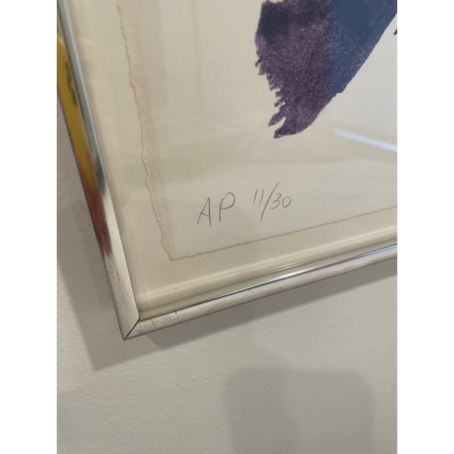 Kyohei Inukai 1970s Kyohei Inukai "Life Forces" Artist Proof 11/30 Signed For Sale - Image 4 of 6