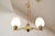 Gold Mid-Century Chandelier by Lidokov, 1960s For Sale - Image 8 of 10