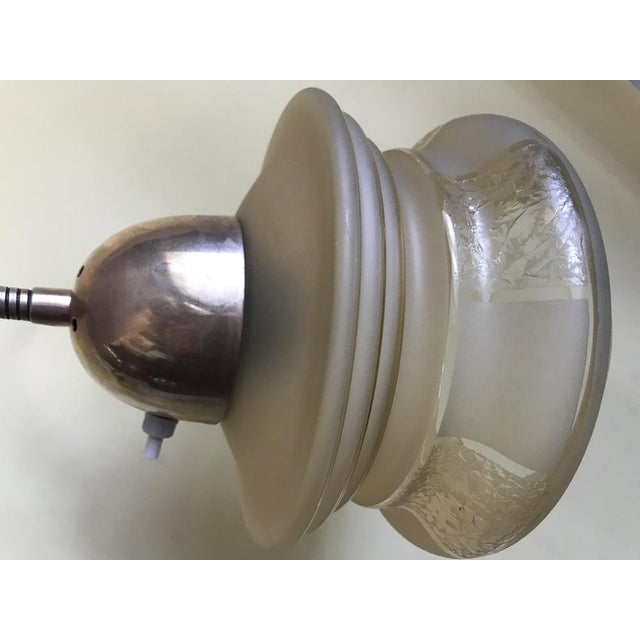 Three-Armed Floor Lamp with 3 Light Points Glass Lampshades, 1960s For Sale - Image 17 of 18