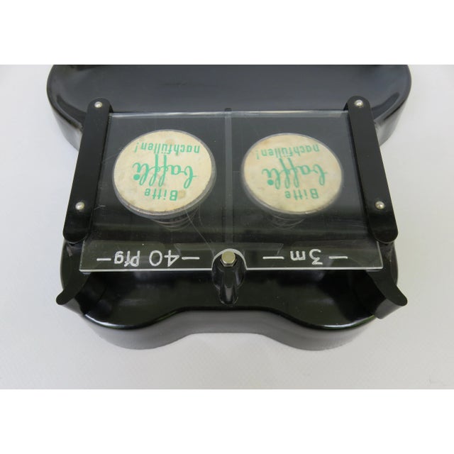 Bakelite Baffli Gummilitze Advertising Counter Plate, 1950s For Sale - Image 10 of 16