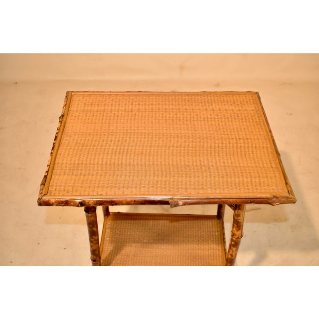 19th Century Tortoise Bamboo Side Table From France For Sale - Image 9 of 9