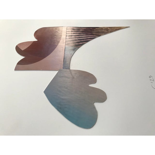 Original Hand Cut Postmodern Style Collages ~ a Pair For Sale - Image 10 of 12