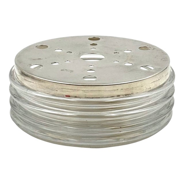 Space Age Onde Series Ashtray in Crystal by Sergio Asti for Arnolfo Di Cambio, Italy, 1970s For Sale