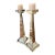 Mirrored Candlesticks - Pair For Sale