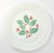 1970s Vintage 40-Piece Milk Glass Dinnerware Set Service 8 Holly Christmas For Sale In Dallas - Image 6 of 7