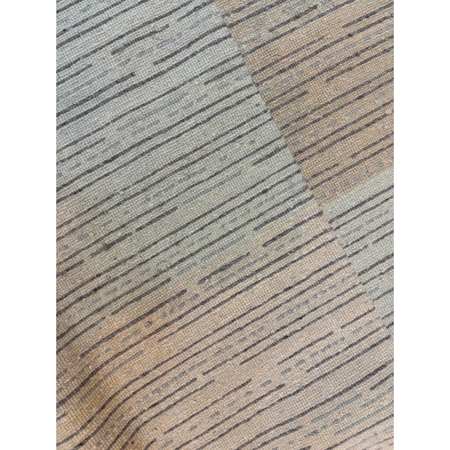 Modern Silk and Wool Nepalese Rug , 7'9" X 10' For Sale - Image 3 of 4