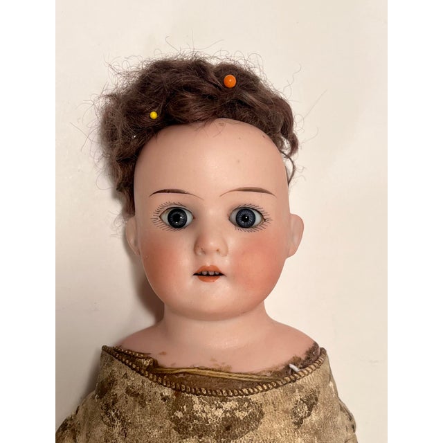 Victorian 1900's Antique Armand Marseille Floradora A7/0m Bisque Doll Made in Germany 16"h For Sale - Image 3 of 8