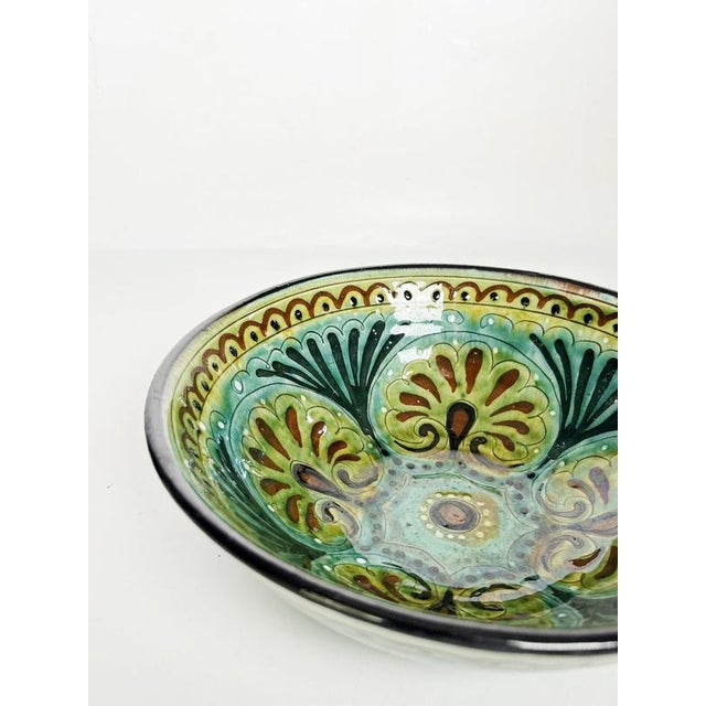 Antique French Majolica Dish, 1900s For Sale - Image 10 of 14