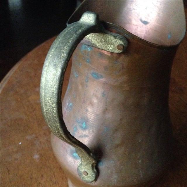 Vintage Copper Pitcher Chairish