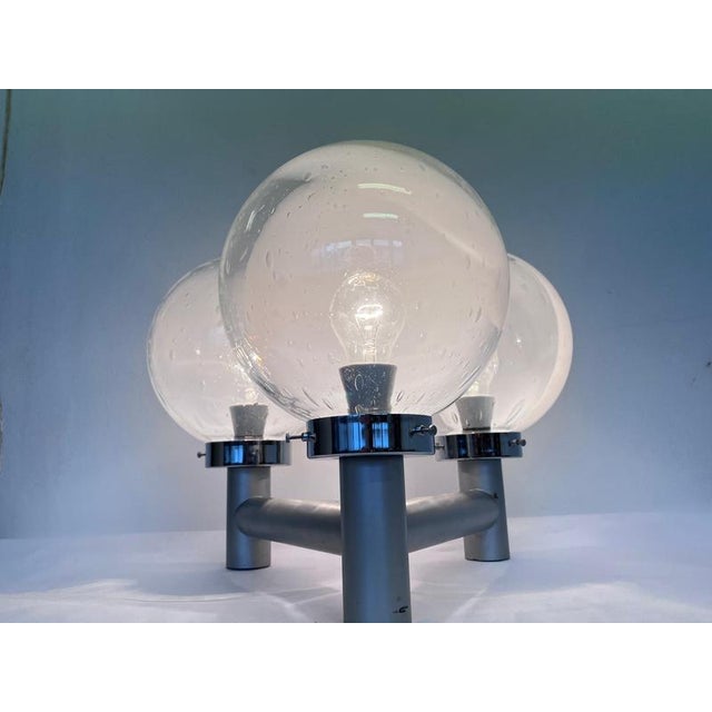 Mid-Century Art Glass Hotel Wall Light, 1970s For Sale - Image 3 of 12