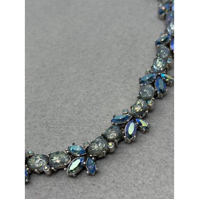 Vintage Trifari Demi Parure Rhinestone Set For Sale - Image 10 of 14